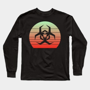 Hazard malware symbol Long Sleeve T-Shirt